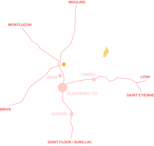 Carte de localisation du festival Le Gros Tonneau