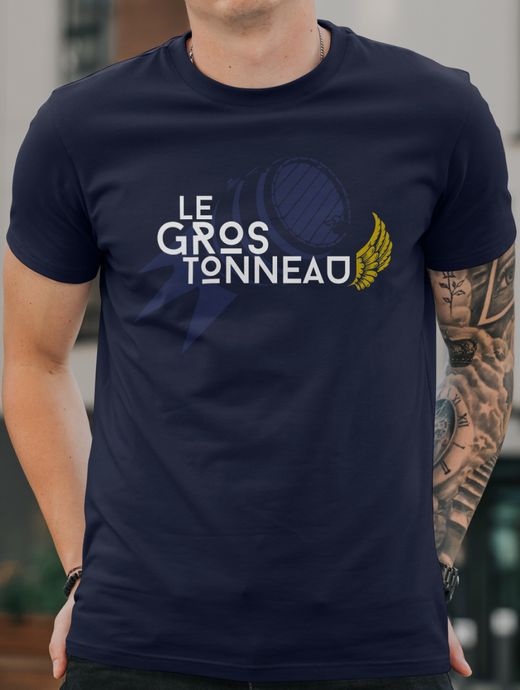T-shirt Blue Navy du festival Le Gros Tonneau
