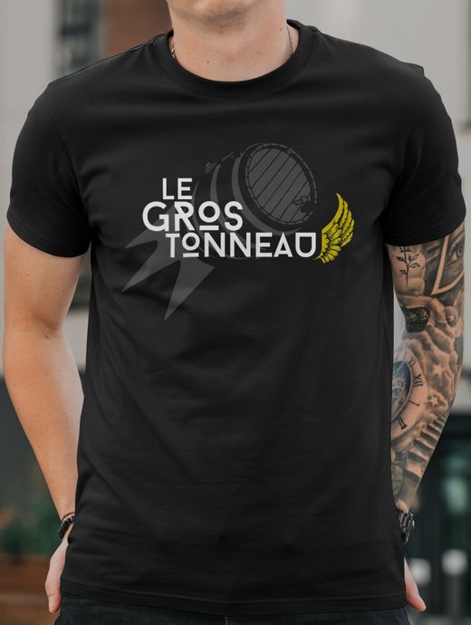 T-shirt Noir du festival Le Gros Tonneau