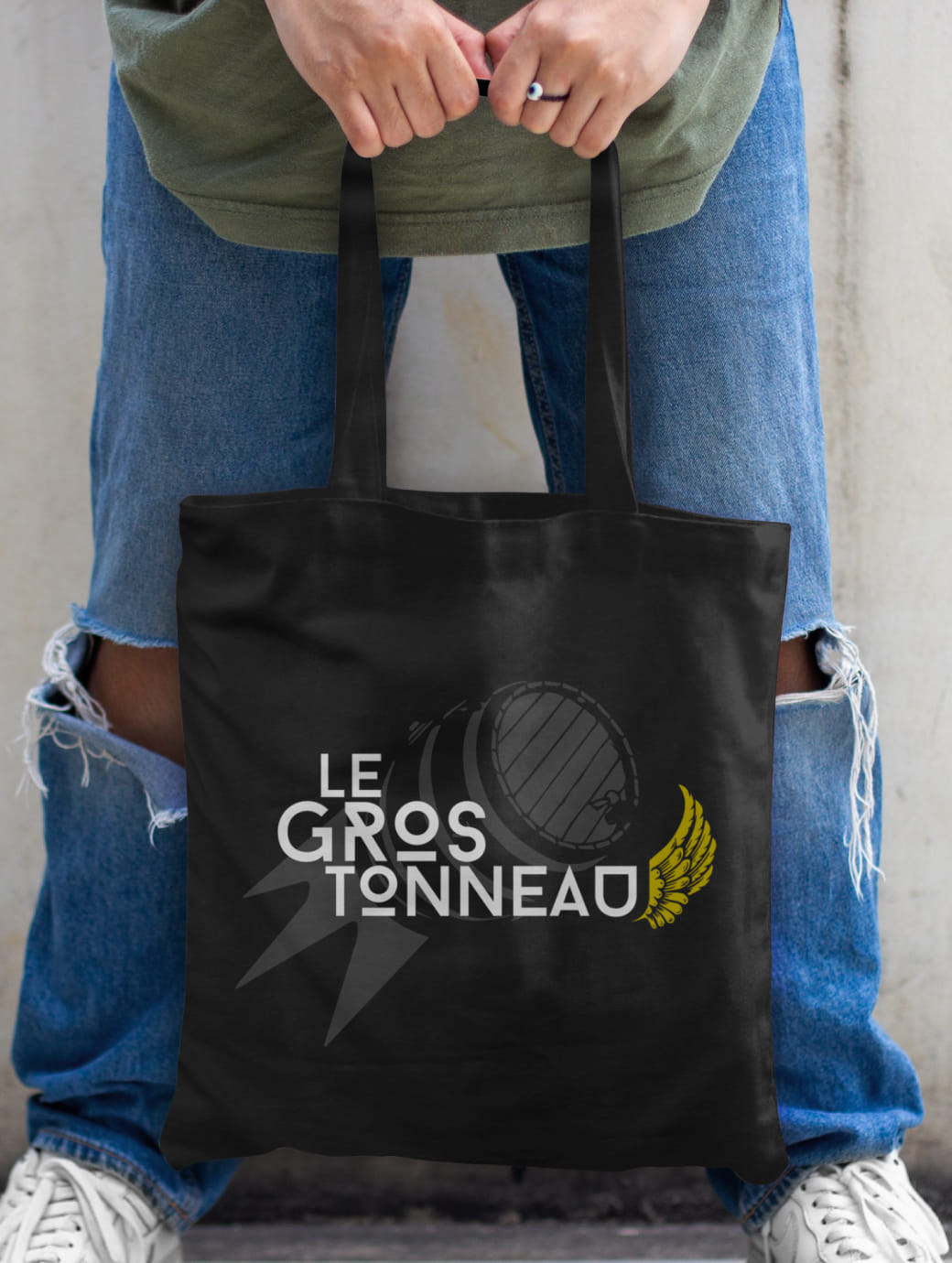 Tote Bag Noir du Gros Tonneau festival